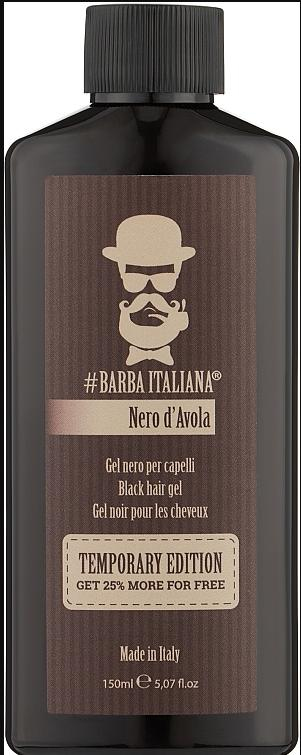 Barba Italiana Avola - Чорний гель для волосся 120 мл Фото №2