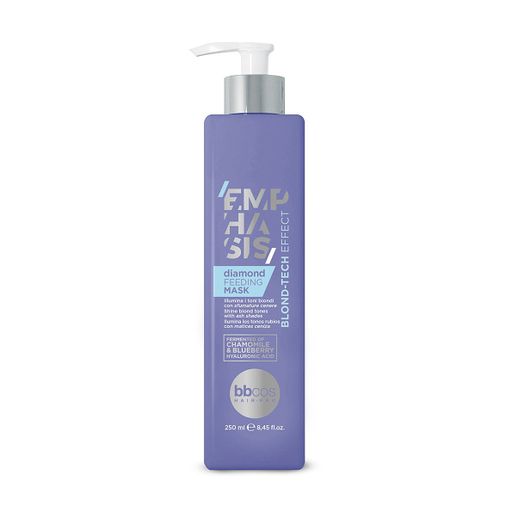 BBcos Emphasis Blond-Tech Effect Feeding Mask - Тонуюча маска для волосся 250 мл DIAMOND