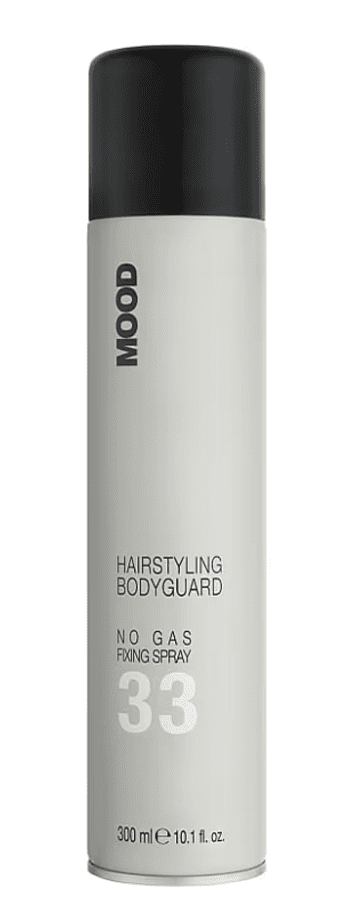 Mood Hair Bodyguard 33 Fix Spray No Gas - Екологічний спрей-лак без газу сильної фіксації 300 мл