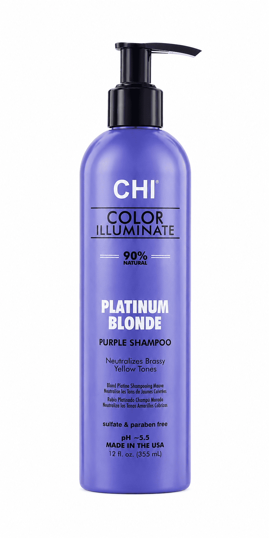 CHI Color Illuminate Silver Blonde Blue Shampoo - Шампунь тонуючий синій 355 мл