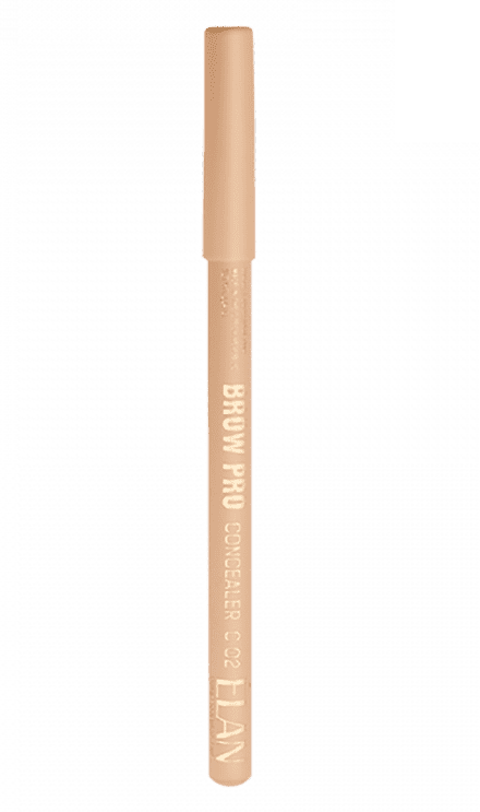 Elan Professional Line — Многофункциональный карандаш-консилер Brow Pro Concealer C02 Warm Nude