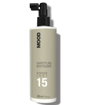 Mood Hair Bodyguard 15 Wonder Coat - Спрей захисний проти вологи для дзеркального блиску 200 мл