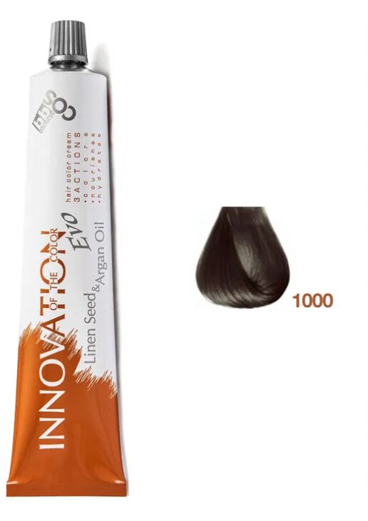 BBcos InnovationEvo Hair Color Cream - Стойкая краска для волос 100 мл 1000 - Пепельный