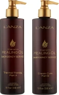 L'anza Keratin Healing Oil Emergency Service Backbar Kit - Набір для відновлення волосся 29101