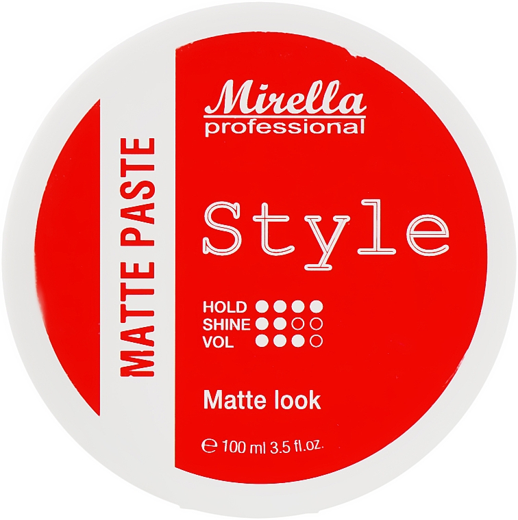 Mirella Professional Style - Матова моделювальна паста для укладання волосся  100 мл