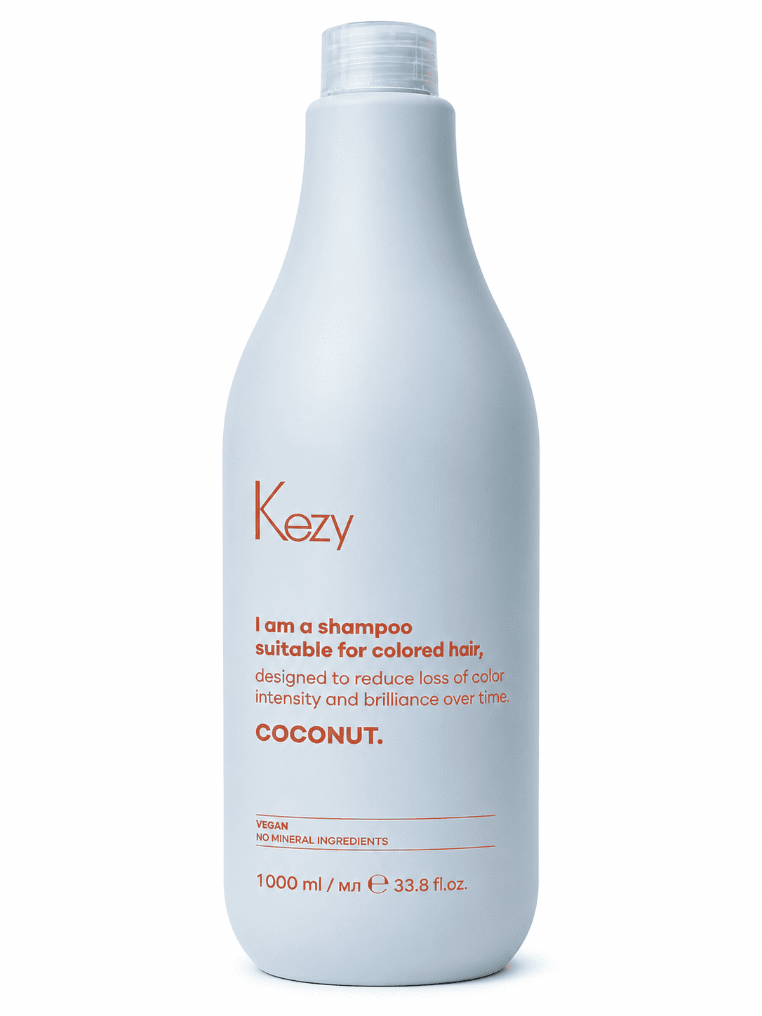 Kezy Coconut - Шампунь для фарбованого волосся 1000 мл