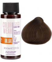 Alfaparf Color Wear Liquid - Тонуюча рідка фарба 60 мл 06.04 - Темний блондин натуральний мідний