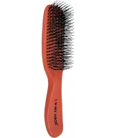 I Love My Hair "Spider"- Щетка для волос глянцевая Коралловая M 1501