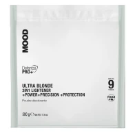 Mood Ultrablonde 3in1 - Пудра знебарвлювальна на основі глини 3 в 1, 500 г 500 гр