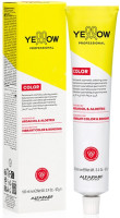 Yellow Permanent Cosmetic Coloring Cream - Фарба для волосся 100 мл 6.26 - Темний блондин фіолетово-червоний