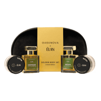 Elan Professional Line — Набор для тела GASANOVA x Elan GOLDEN BODY SET 4×50 мл