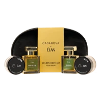 Elan Professional Line — Набор для тела GASANOVA x Elan GOLDEN BODY SET 4×50 мл