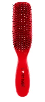 I Love My Hair "Spider"- Щетка для волос глянцевая Красная M 1501