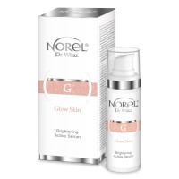 Norel Glow Skin Active Brightening Serum - Активна освітлювальна сироватка з ефектом сяйва шкіри обличчя 30 мл