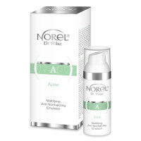 Norel Acne Acne Mattifying And Normalizing Emulsion - Матирующая эмульсия для жирной кожи 50 мл