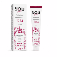 You Look Permanent Hair Color Cream With Fruit Acids - Стойкая Краска Для Волос 100 мл 9.44 Очень светлый блондин интенсивно-медный