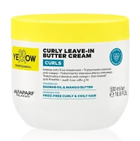 Yellow Curly Leave-in Butter Cream - Незмивний крем для кучерявого волосся 500 мл