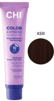 CHI Color Express - Крем-фарба безаміачна перманентна для волосся X5R середній натуральний червоно-коричневий