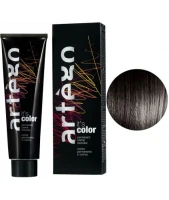 Artego It's Color - Стійка крем-фарба для волосся 150 мл 4MA/4.71 Середній коричневий каштановий попелястий