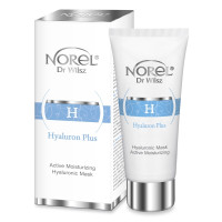 Norel Hyaluron Plus Hyaluronic Mask Active Moisturizing - Гиалуроновая маска для активного увлажнения 100 мл