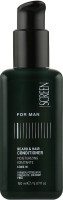 Screen For Man Beard & Hair Conditioner Несмываемый кондиционер для волос и бороды 150 мл