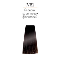 Mirella Professional Royal Jelly Color — стойкая крем-краска для волос, 100 мл 7.82 блондин коричнево-фиолетовый