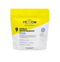 Yellow Bleach 9 Levels - Осветляющая пудра для волос до 9-ти тонов 500 г