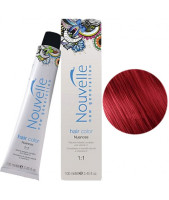 Nouvelle Hair Color Крем-фарба для волосся 100 мл 7.66 Середньо-русявий червоний інтенсивний
