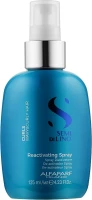 Alfaparf Semi Di Lino Curls Reactivating Spray Реактивирующий спрей для волнистых и вьющихся волос 125 мл