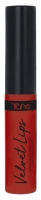 Tahe Velvet Lips Barra Labios Liquida Lipstick "Moulin Royge" - Матова рідка губна помада Moulin Rouge
