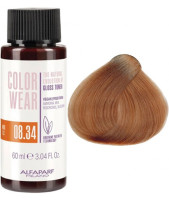 Alfaparf Color Wear Liquid - Тонуюча рідка фарба 60 мл 08.34 - Світлий блонд золотисто-мідний