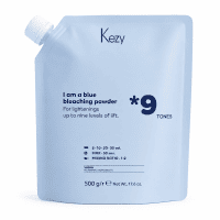 Kezy Expertise — Голубой обесцвечивающий порошок для осветления волос до 9 тонов 500 г