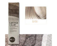 BBcos Earthia Color - Фарба для волосся без аміаку 100 мл 11/01 - Попелястий екстра-блонд