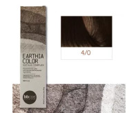BBcos Earthia Color - Фарба для волосся без аміаку 100 мл 4/0 - Шатен