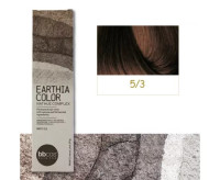 BBcos Earthia Color - Краска для волос без аммиака 100 мл 5/3 - золотистый светлый шатен