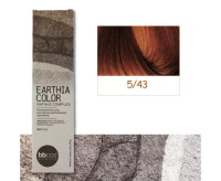 BBcos Earthia Color - Фарба для волосся без аміаку 100 мл 5/43 - мідно-золотистий світлий шатен