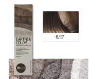 BBcos Earthia Color - Краска для волос без аммиака 100 мл 8/17 - угольно-коричневый светло-русый