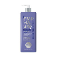 BBcos Emphasis Blond-Tech Purple Blue Feeding Mask - Поживна маска для волосся з фіолетово-синім пігментом 500 мл