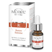 Norel Renew Extreme Retinol & Vitamin C Rejuvenating Serum - Омолаживающая сыворотка с ретинолом  10 мл