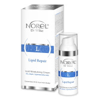 Norel Lipid Repair Moisturising Creme - Ліпідний зволожувальний крем для обличчя та шиї 50 мл