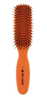 I Love My Hair "Spider"- Щетка для волос глянцевая Коралловая S 1503
