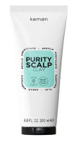 Kemon Haircare Purity Scalp Clay - Пілінг-глина для жирної шкіри голови 200 мл