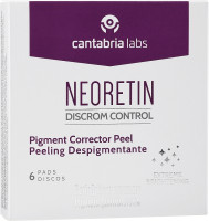 Cantabria Labs Neoretin Discrom Control Pigment Corrector Peel - Пілінг-диски депігментуючі  30 г