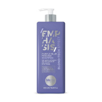 BBcos Emphasis Blond-Tech Purple Blue Feeding Shampoo - Поживний шампунь із фіолетово-синім пігментом 500 мл