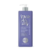 BBcos Emphasis Blond-Tech Purple Blue Feeding Shampoo - Поживний шампунь із фіолетово-синім пігментом 500 мл