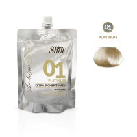Shot Ambition Color Extra Pigment Mask - Тонирующая маска "Экстра пигмент" 01 платиновый
