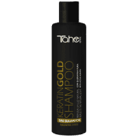 Tahe Keratin Gold Shampoo - Шампунь восстанавливающий без сульфатов 300 мл