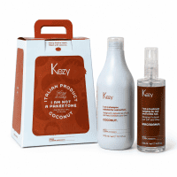 Kezy Panettone Coconut XMAS 2026 — Подарочный набор Шампунь 375 мл + Масло 100 мл