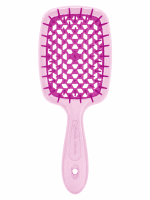 Janeke Superbrush — щетка для волос Лавандовая с фуксией