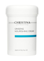 CHRISTINA Ginseng Nourishing Cream - Поживний крем з екстрактом женьшеню для нормальної та сухої шкіри  250 мл